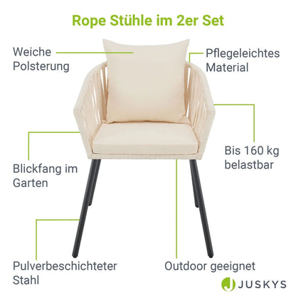 2026 2er-Set Rope Stühle