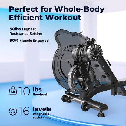 2026 YOSUDA Magnetisches Rudergerät – 350 lbs maximale Belastbarkeit