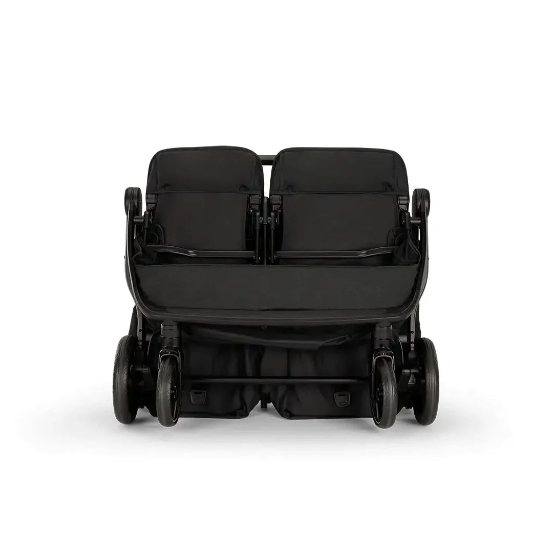 2026 2026 Nuna TRVL dubl Geschwisterwagen – Caviar | Leichter Doppelkinderwagen ab Geburt, kompatibel mit PIPA™ Babyschalen