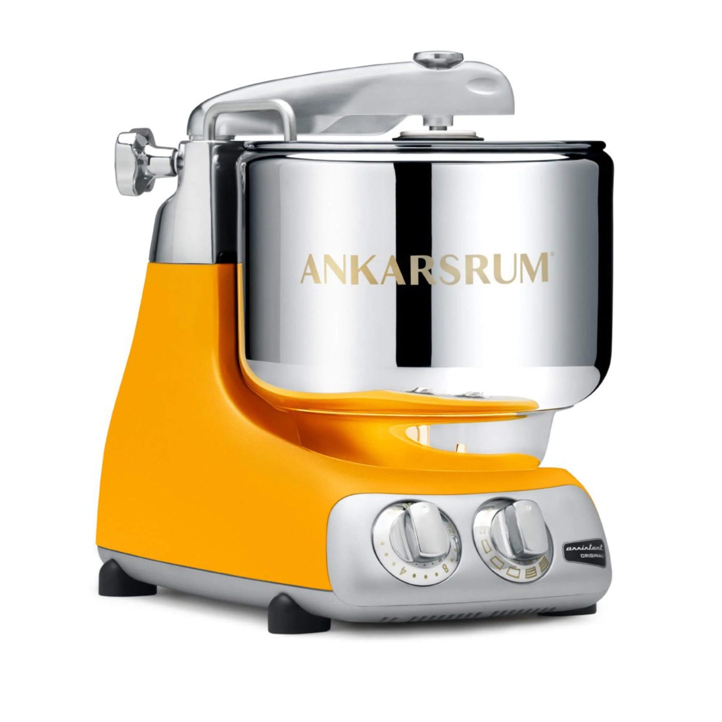 2026 2026 Ankarsrum Assistent Original 6230 Küchenmaschine – Retro-Design, 1500W, 7L Edelstahl, 16 Zubehörteile, 7 Jahre Garantie, Sunbeam Yellow
