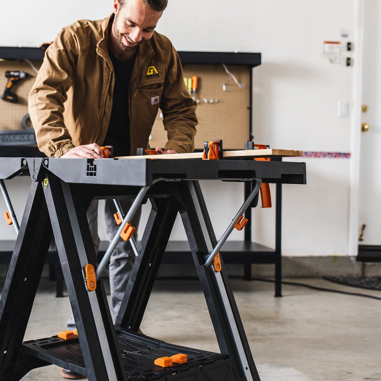 2026 WORX – Pegasus Klappbarer Arbeitstisch & Sägebock
