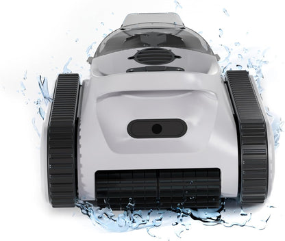 2026 Crab Kabelloser Roboter-Poolsauger, Wandklettern, automatischer Poolreiniger, geeignet für Wände und Böden von 150 m² großen Pools