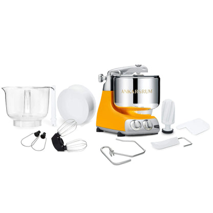 2026 2026 Ankarsrum Assistent Original 6230 Küchenmaschine – Retro-Design, 1500W, 7L Edelstahl, 16 Zubehörteile, 7 Jahre Garantie, Sunbeam Yellow