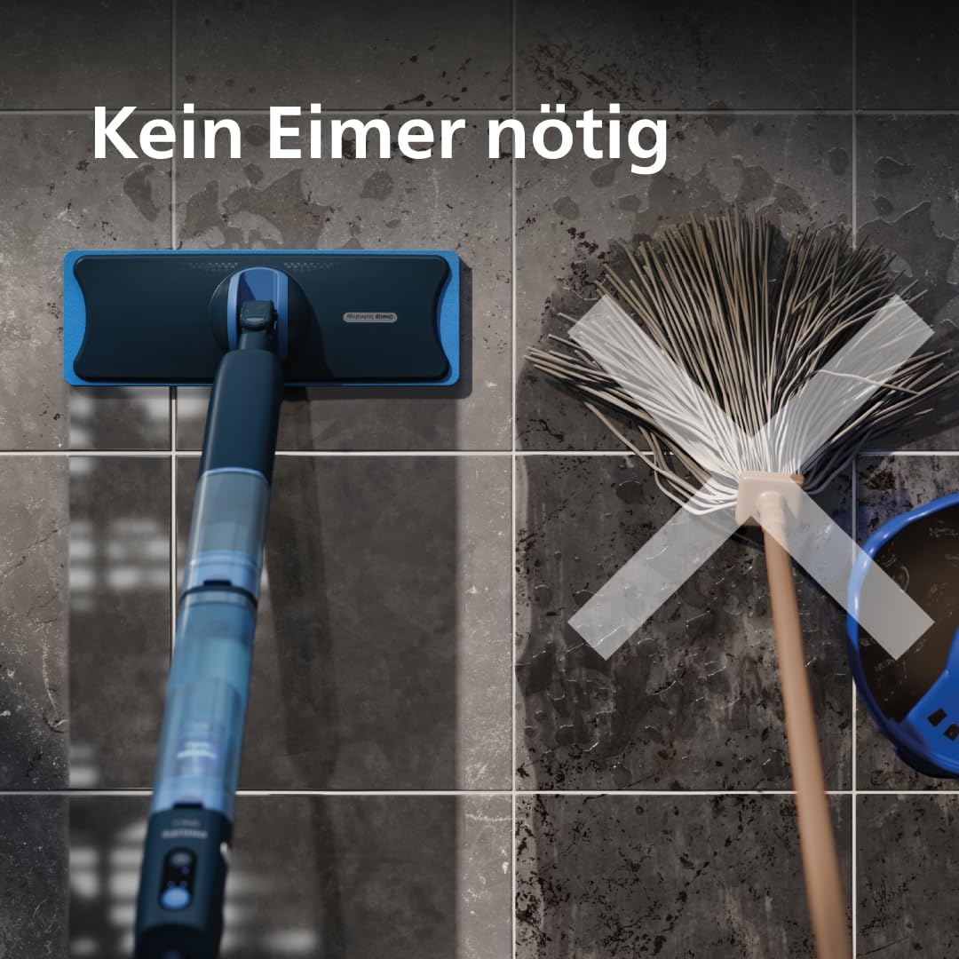 2026 Philips OneUp Elektrowischer (5000er Serie, 2 Feuchtigkeitseinstellungen)