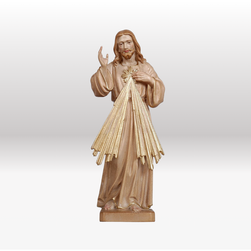 Jesus Barmherzigkeit 3 fach gebeizt