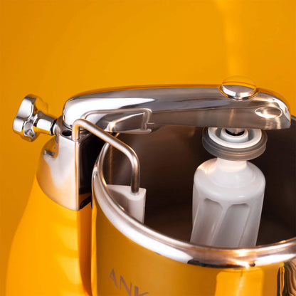 2026 2026 Ankarsrum Assistent Original 6230 Küchenmaschine – Retro-Design, 1500W, 7L Edelstahl, 16 Zubehörteile, 7 Jahre Garantie, Sunbeam Yellow