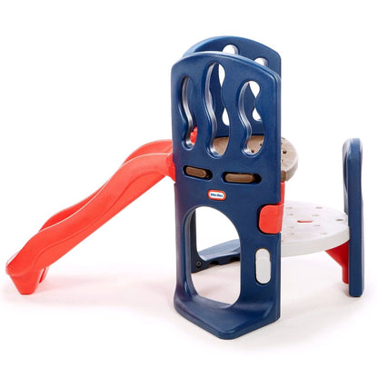 2026 Little Tikes Hide & Slide Kletterspielzeug – Blau & Rot Kletter- und Rutschspielzeug für Kinder von 2 bis 6 Jahren