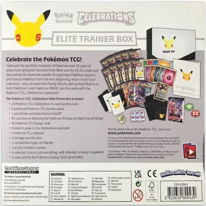 2026 Pokemon – Celebrations Elite Trainer Box