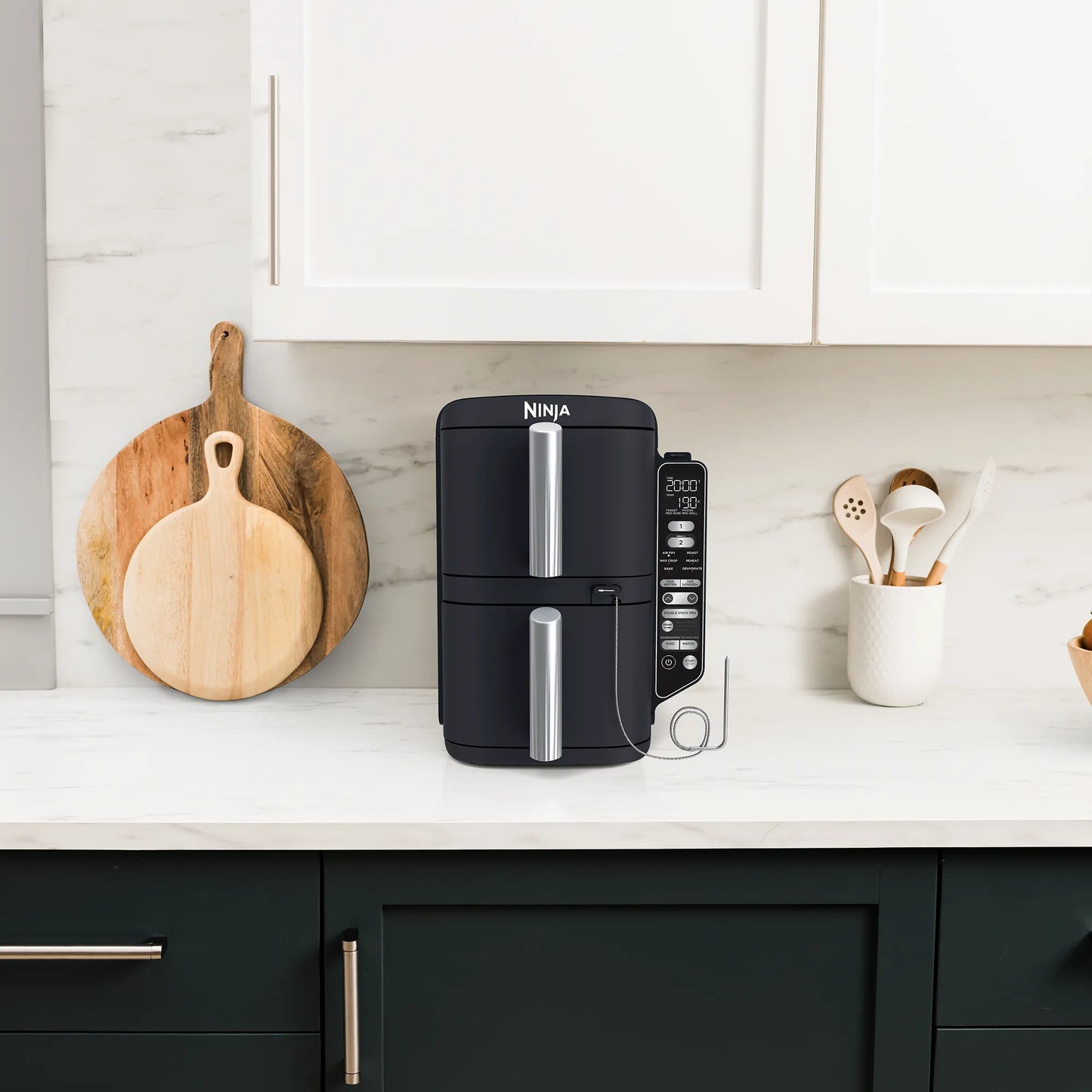 2026 Ninja DoubleStack XXXL Smart 9,5 l Heißluftfritteuse mit 2 Schubladen