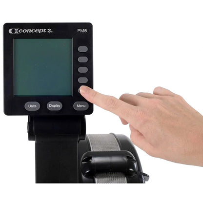 2026 Concept2 Model D Indoor-Rudergerät mit PM5 Display (Light) – Grau