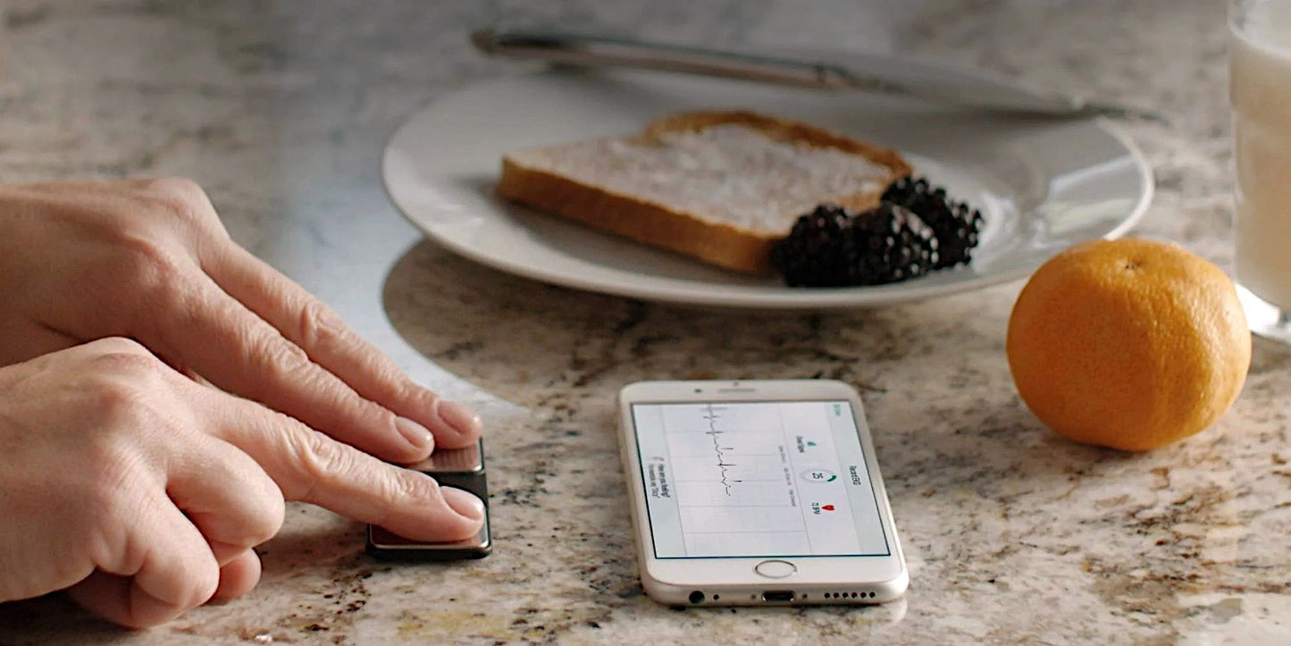 2026 KardiaMobile 6L Persönlicher EKG-Monitor für Smartphones