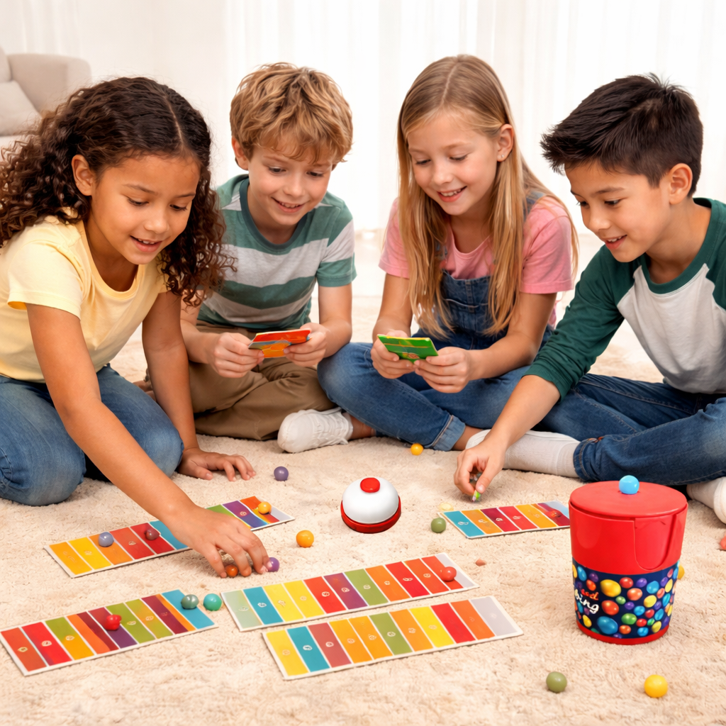 Reaktions-Bingo - Das spaßige Familienspiel