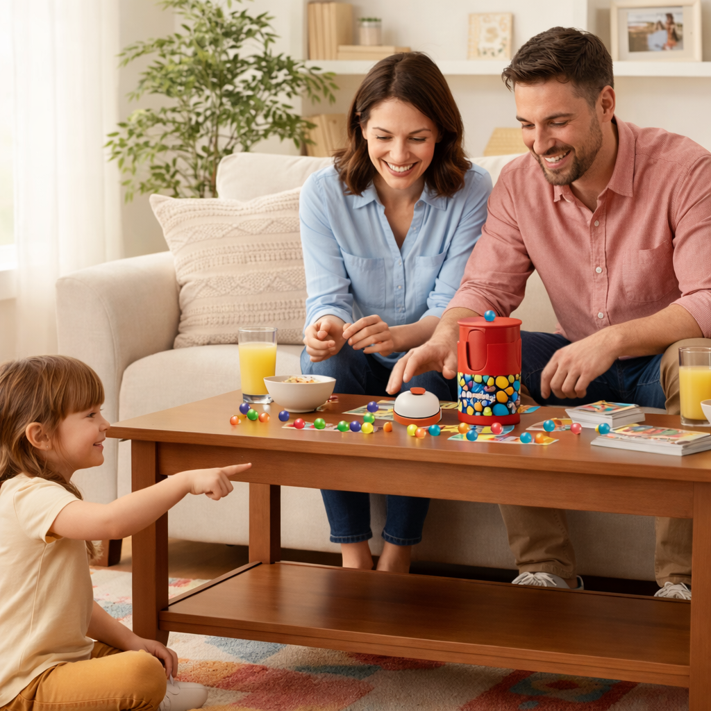 Reaktions-Bingo - Das spaßige Familienspiel