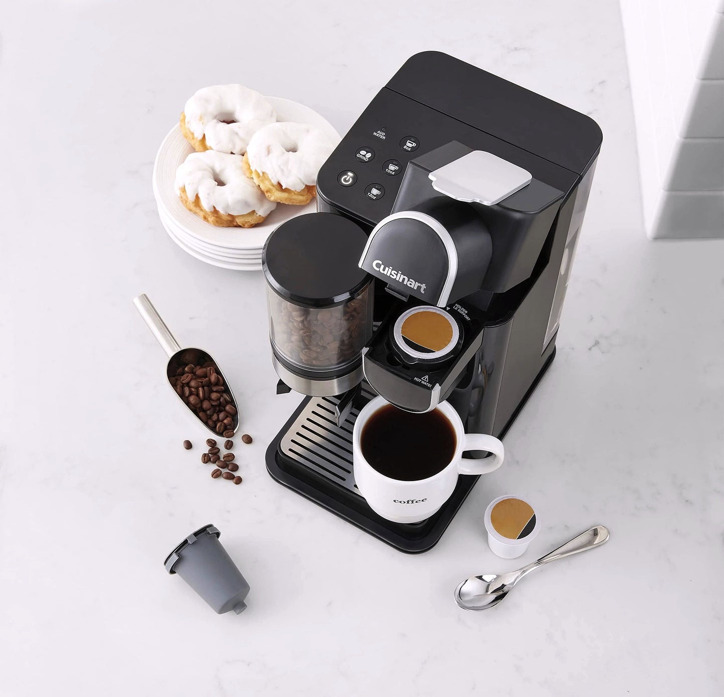 2026 Cuisinart Single-Serve Kaffeemaschine mit integriertem Kaffeebohnenmahlwerk
