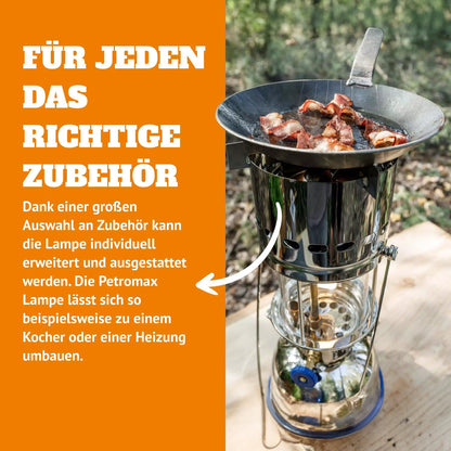 2026 HK500 Drucklaterne, 500 Kerzenstärke mit 1 Quart Kerosintank für Zuhause, Camping oder als Notbeleuchtung, handmontierte 400-Watt-Hochdrucklampe, poliertes Messing