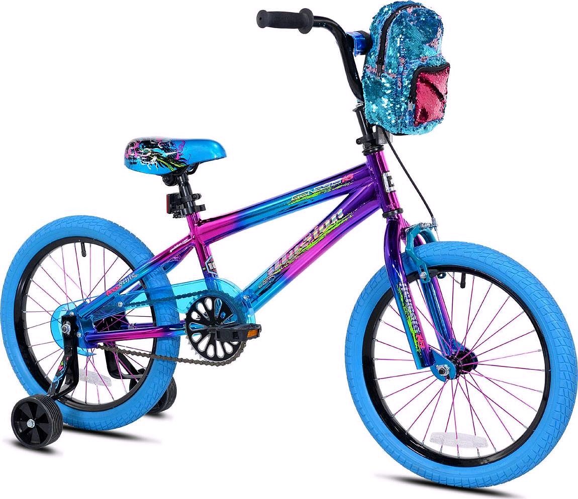2026 Genesis 18" Illusion Mädchenfahrrad – Blau/Lila
