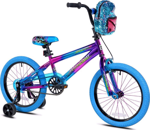2026 Genesis 18" Illusion Mädchenfahrrad – Blau/Lila