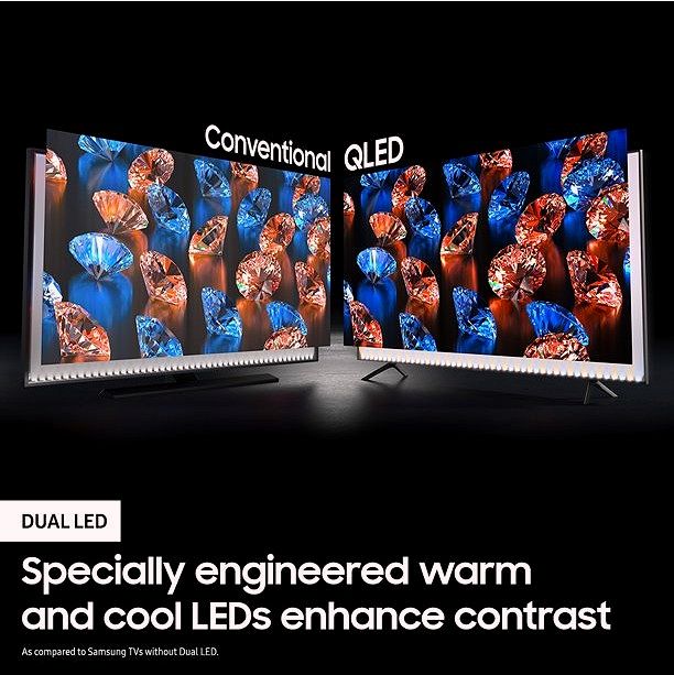 2026 55 Zoll 4K Ultra HD (2160p) HDR Smart QLED TV – Q60T Serie