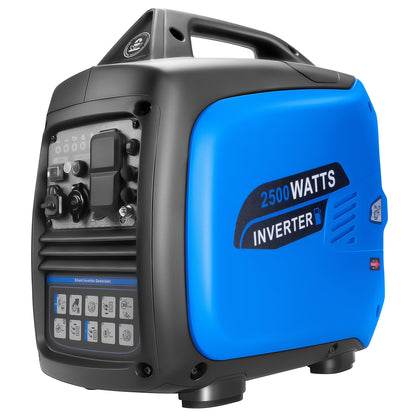 2026 Efurden 2500-Watt tragbarer Inverter-Generator, gasbetrieben, EPA-konform, parallelfähig, CO-Abschaltung, geräuscharm für Camping und Heimgebrauch