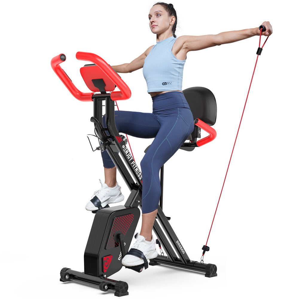 2026 Pooboo 3 In 1 Faltbare Heimtrainer Indoor Cycling Bike Workout 300Lb