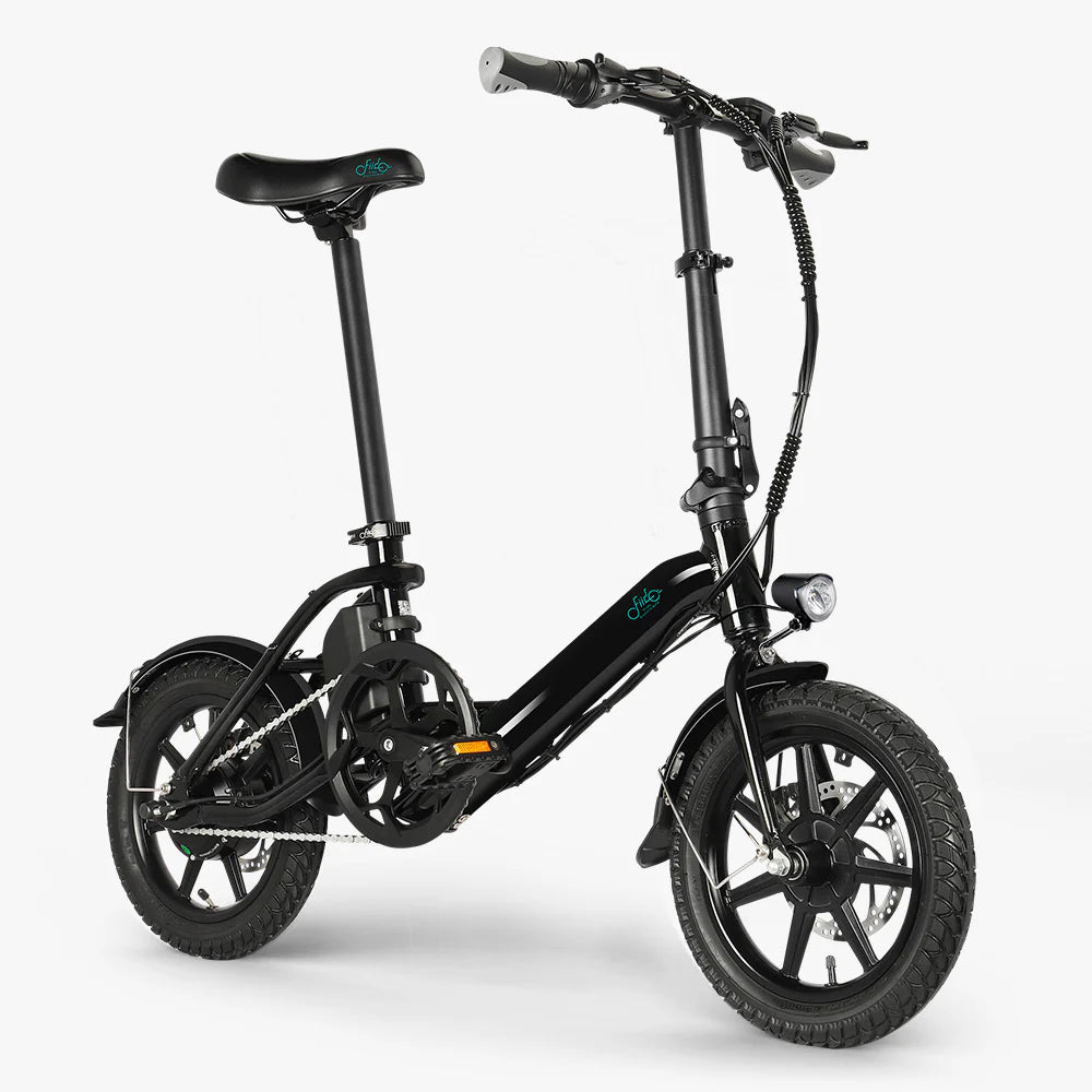 2026 Fiido D3 Pro Mini Elektrofahrrad – Kompaktes E-Bike für Stadt und Pendler, 250W Motor, zusammenklappbar