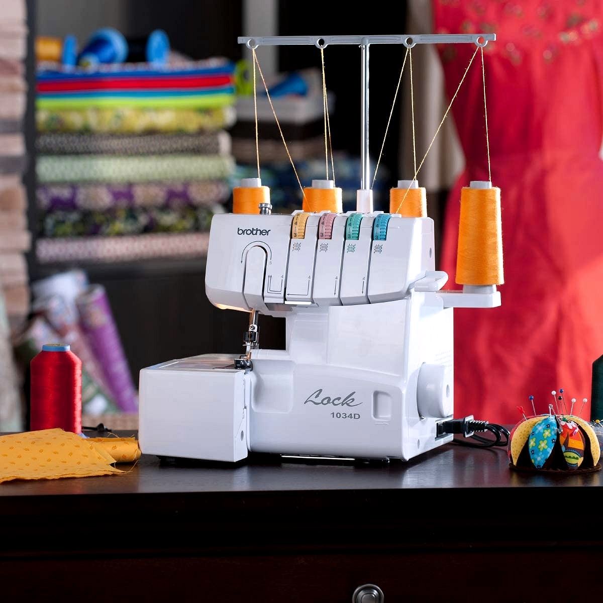 2026 Brother 1034D Overlock-Nähmaschine – 3/4-Faden-Serger mit Differentialtransport