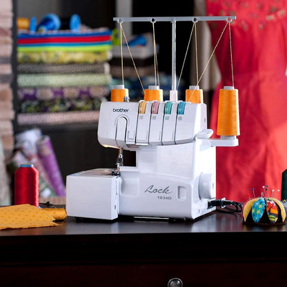 2026 Brother 1034D Overlock-Nähmaschine – 3/4-Faden-Serger mit Differentialtransport