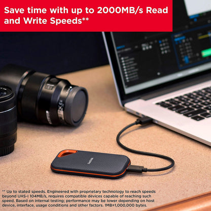 2026 SanDisk 1TB Extreme PRO Portable SSD – Bis zu 2000 MB/s