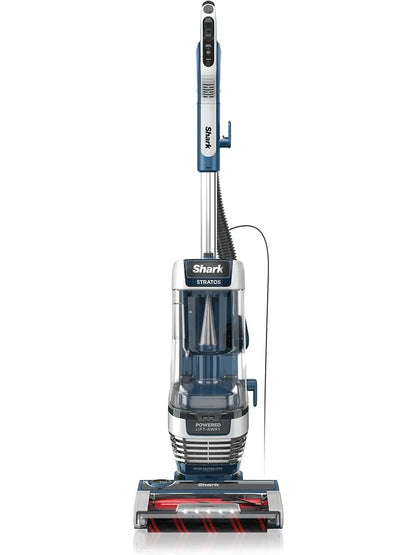 2026 Shark AZ3002 Stratos Standstaubsauger mit DuoClean PowerFins, HairPro, Powered Lift-Away, selbstreinigender Bürstenrolle und Geruchsneutralisierungstechnologie, Marineblau