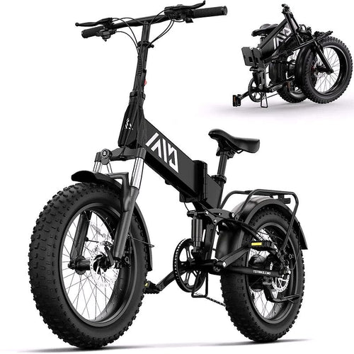 2026 TST Electric Bike 4.0 Fat Tire Foldable E-Bike – 750W, 48V 13Ah