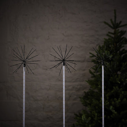 3er Set 70cm LED Starburst Stableuchten