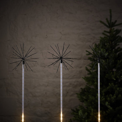 3er Set 70cm LED Starburst Stableuchten
