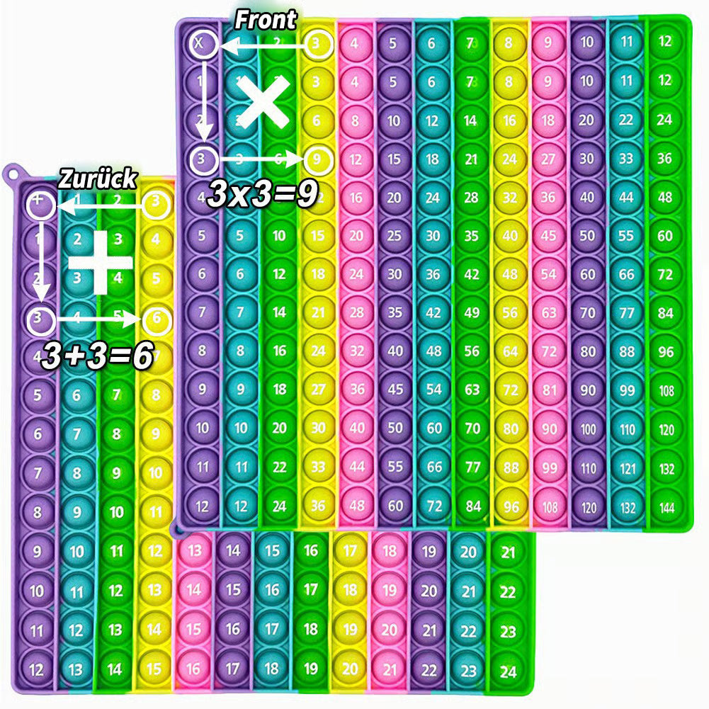 Einmaleins Mathe Lernspiel für unterwegs