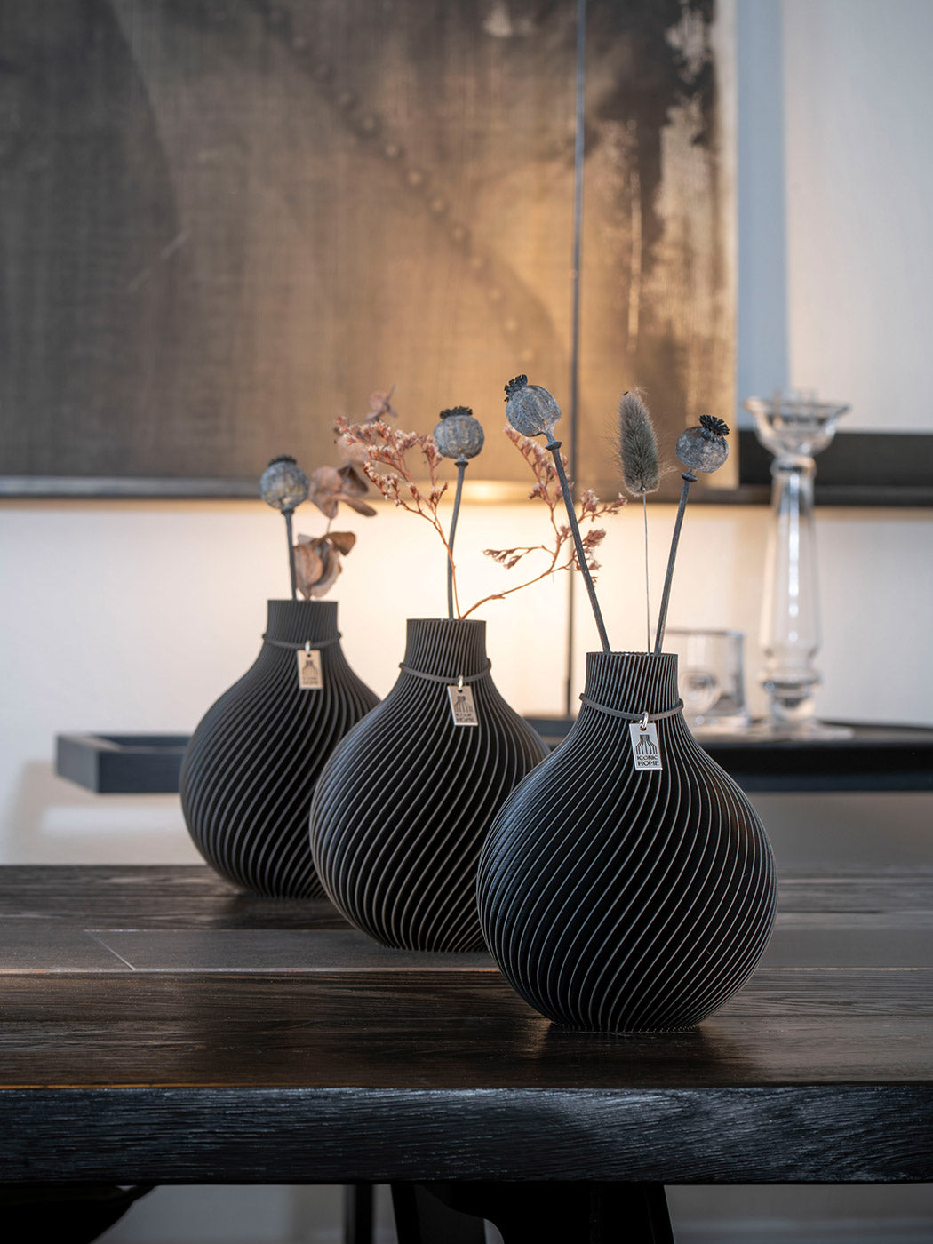 Tischvase Sphere 3er Set