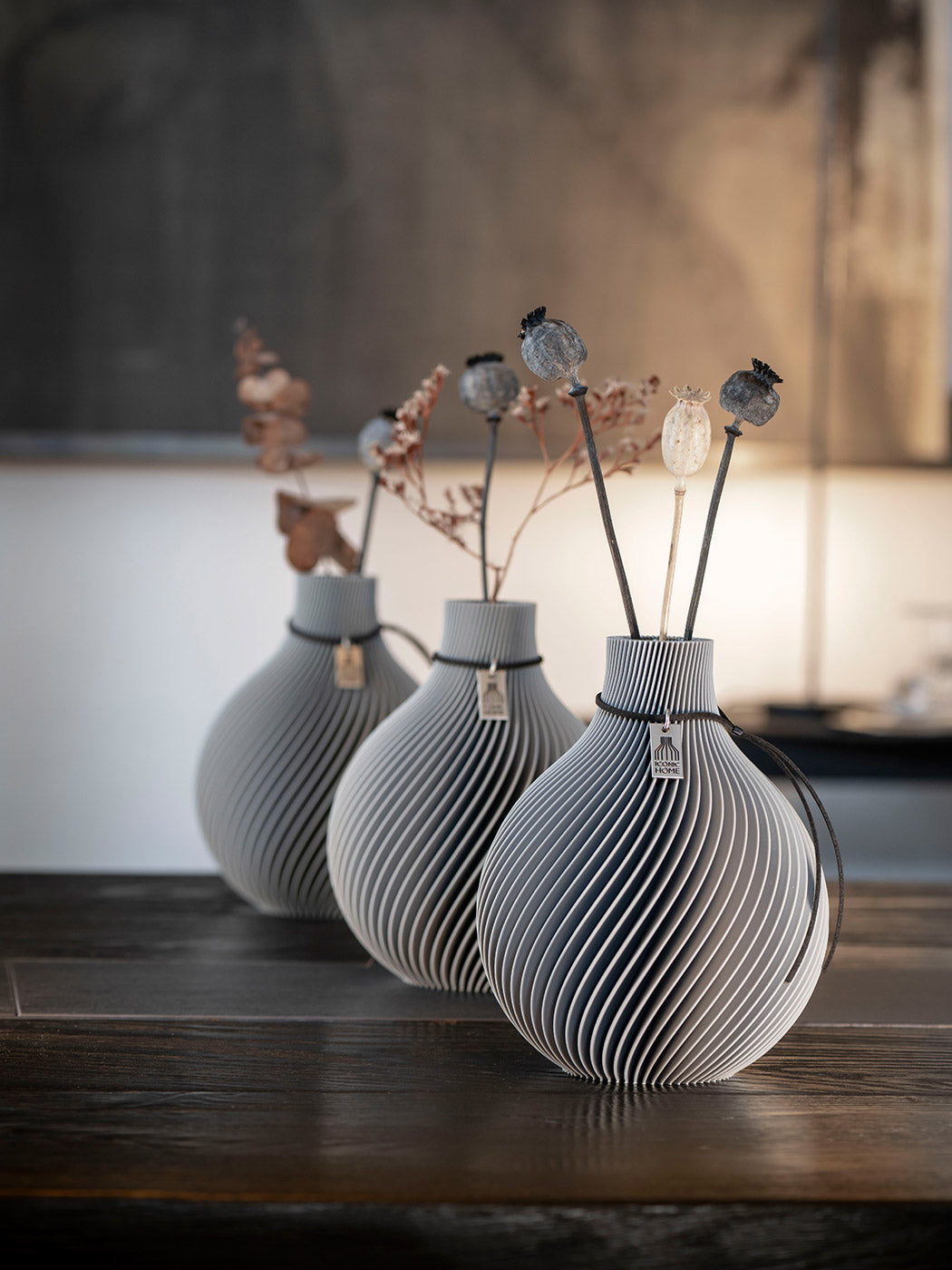 Tischvase Sphere 3er Set