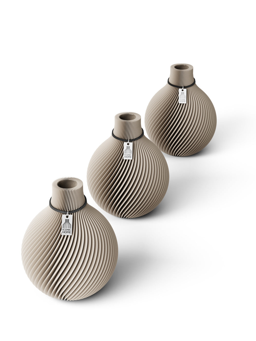 Tischvase Sphere 3er Set